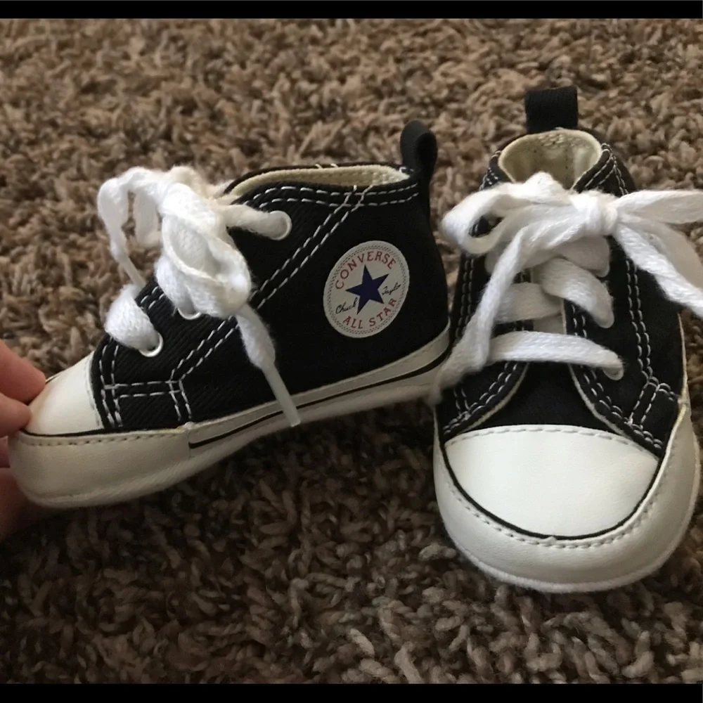Infant Converse All Star Hi-Top Crib Shoe